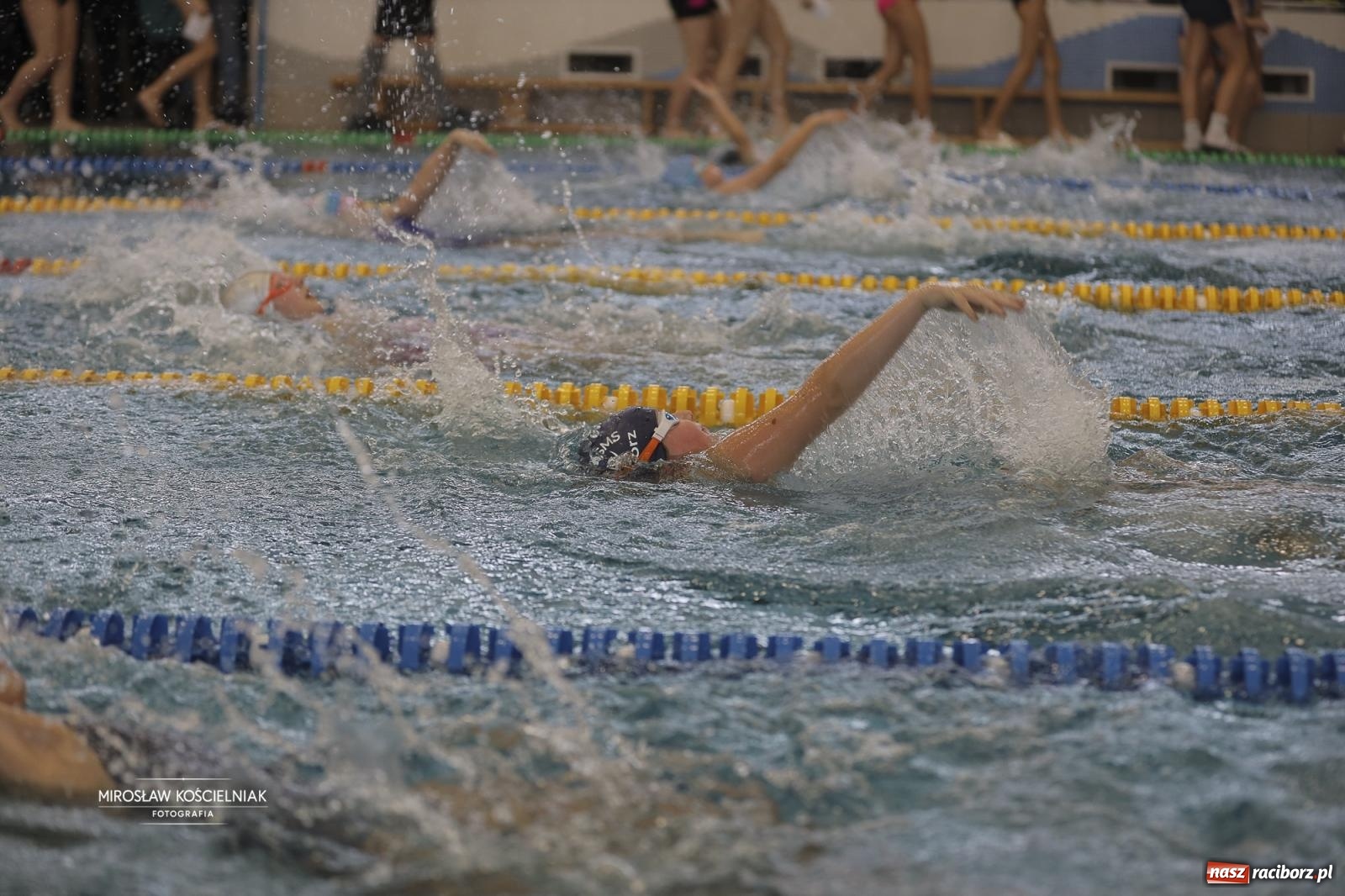 Zdjęcie w galerii na portalu naszraciborz.pl: XII Mikołajkowe Zawody Pływackie i jarmark z ZSOMS [FOTO i WIDEO] wiadomości z regionu