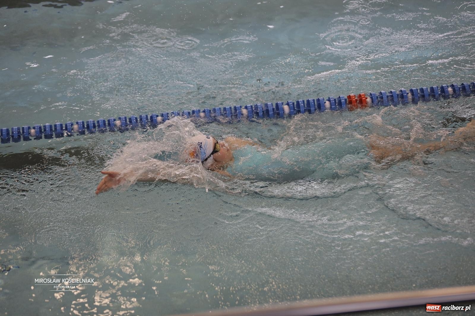 Zdjęcie w galerii na portalu naszraciborz.pl: XII Mikołajkowe Zawody Pływackie i jarmark z ZSOMS [FOTO i WIDEO] wiadomości z regionu