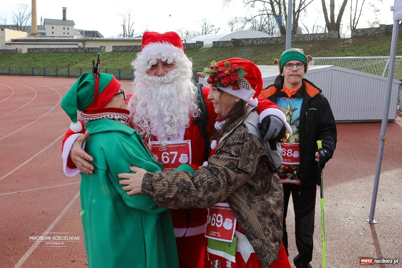 Zdjęcie w galerii na portalu naszraciborz.pl: Bieg Mikołajkowy z Justyną Święty-Ersetic wiadomości z regionu