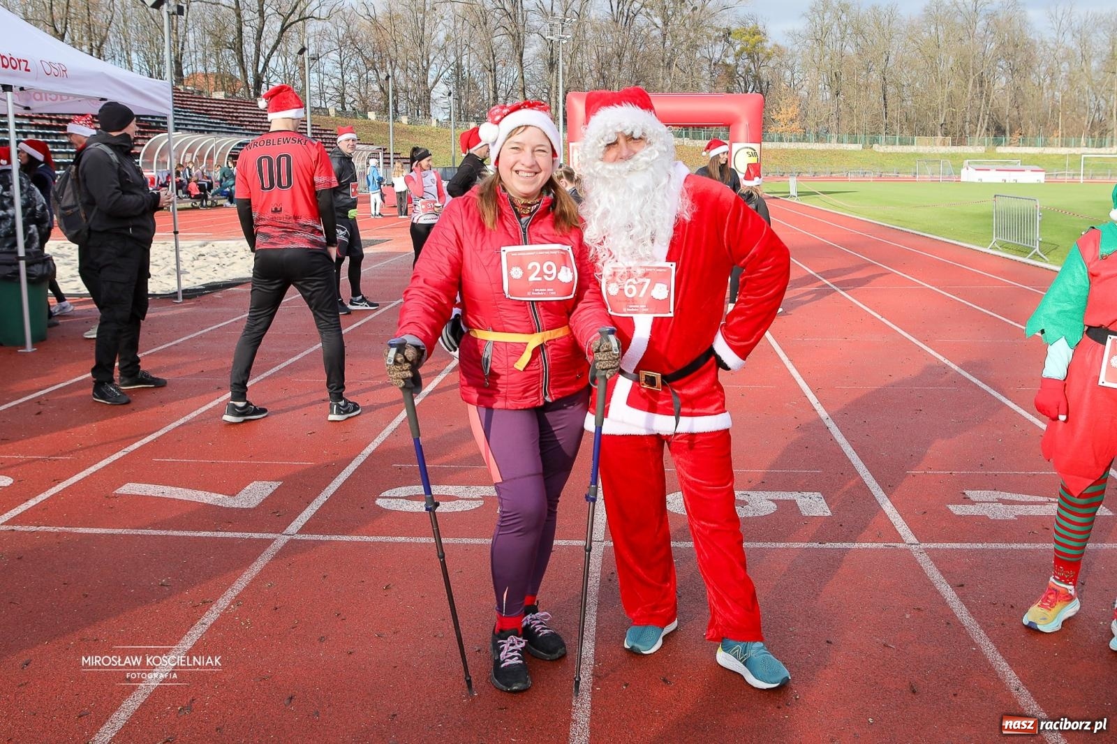Zdjęcie w galerii na portalu naszraciborz.pl: Bieg Mikołajkowy z Justyną Święty-Ersetic wiadomości z regionu