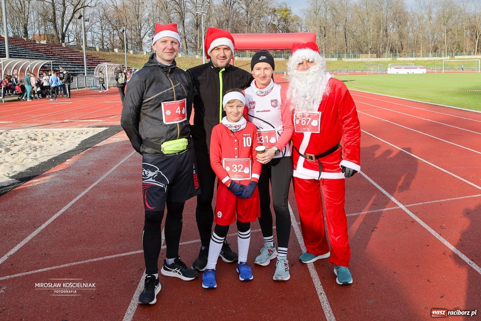 Zdjęcie w galerii na portalu naszraciborz.pl: Bieg Mikołajkowy z Justyną Święty-Ersetic wiadomości z regionu