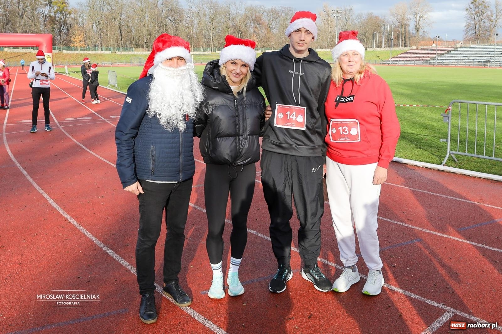 Zdjęcie w galerii na portalu naszraciborz.pl: Bieg Mikołajkowy z Justyną Święty-Ersetic wiadomości z regionu