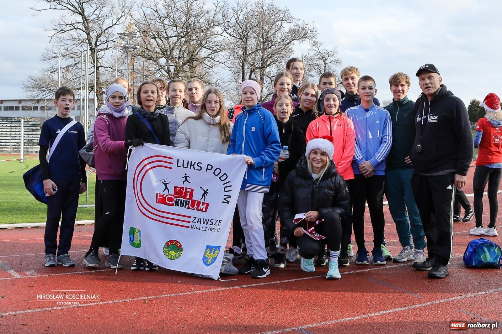 Zdjęcie w galerii na portalu naszraciborz.pl: Bieg Mikołajkowy z Justyną Święty-Ersetic wiadomości z regionu
