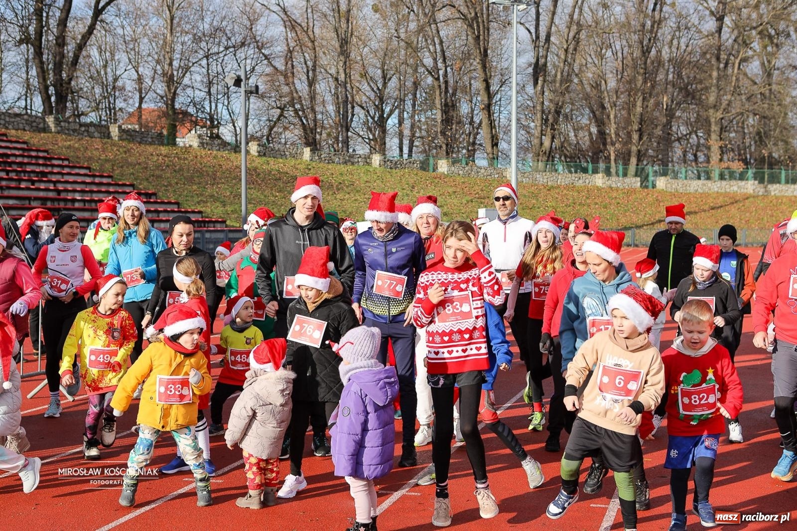 Zdjęcie w galerii na portalu naszraciborz.pl: Bieg Mikołajkowy z Justyną Święty-Ersetic wiadomości z regionu