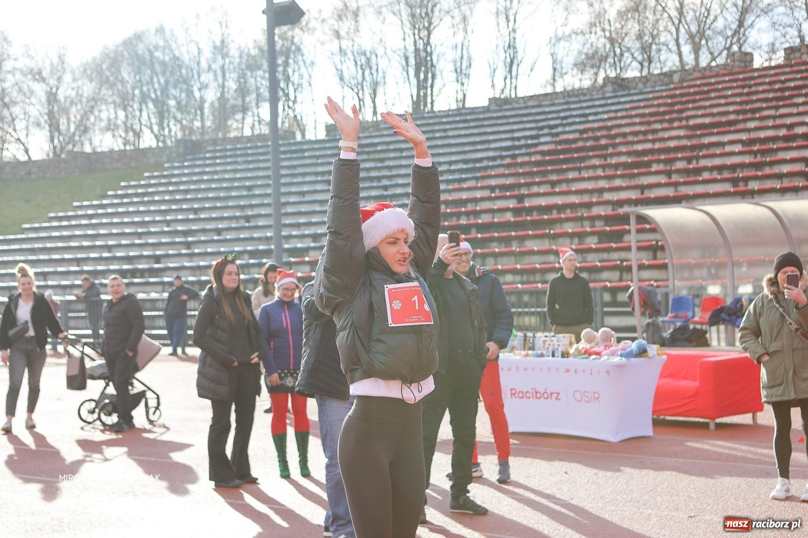 Zdjęcie w galerii na portalu naszraciborz.pl: Bieg Mikołajkowy z Justyną Święty-Ersetic wiadomości z regionu