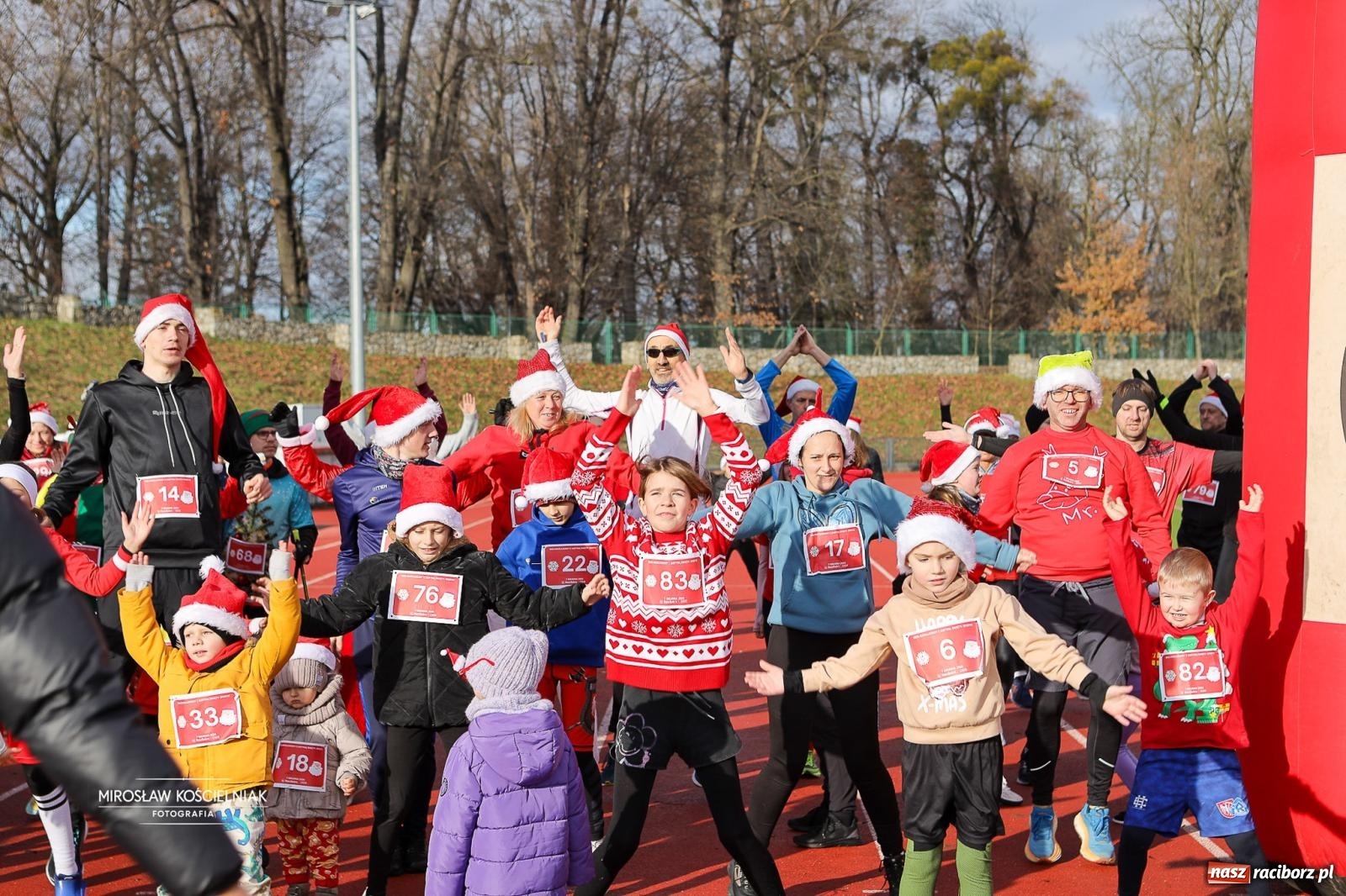 Zdjęcie w galerii na portalu naszraciborz.pl: Bieg Mikołajkowy z Justyną Święty-Ersetic wiadomości z regionu