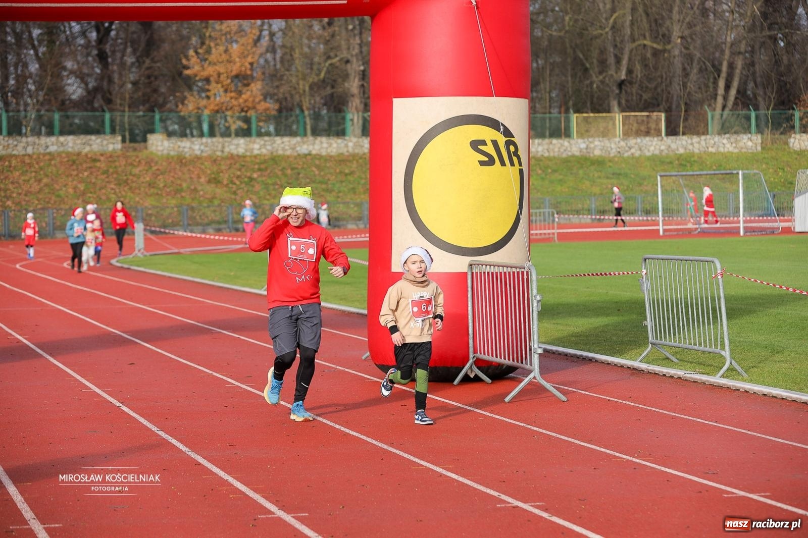 Zdjęcie w galerii na portalu naszraciborz.pl: Bieg Mikołajkowy z Justyną Święty-Ersetic wiadomości z regionu