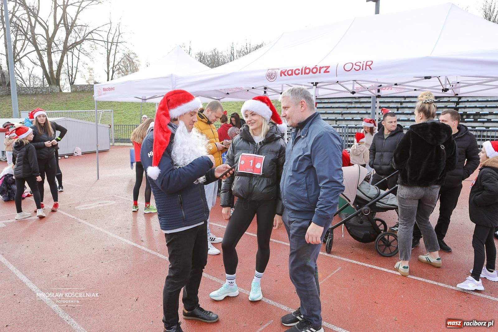 Zdjęcie w galerii na portalu naszraciborz.pl: Bieg Mikołajkowy z Justyną Święty-Ersetic wiadomości z regionu