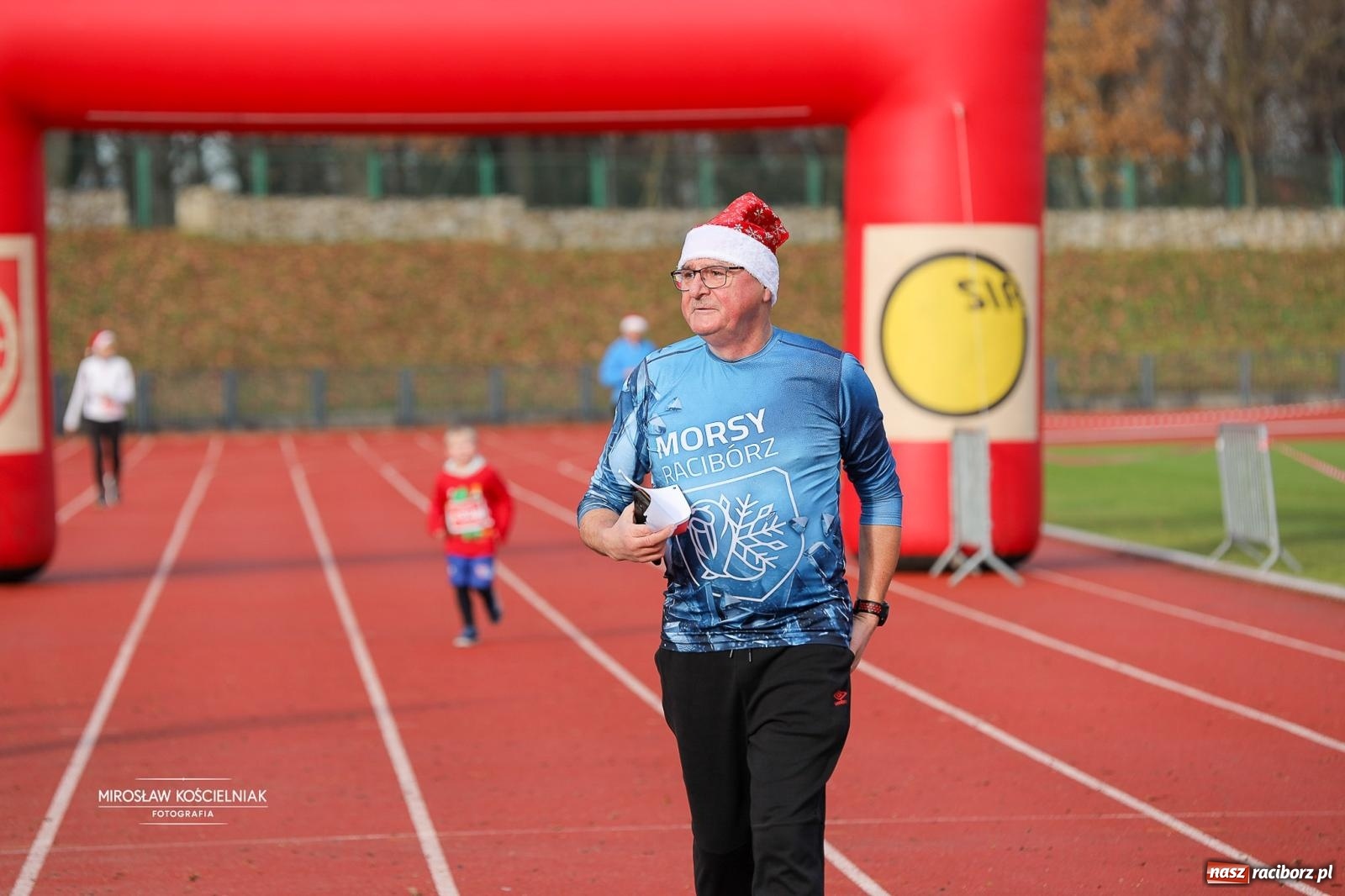 Zdjęcie w galerii na portalu naszraciborz.pl: Bieg Mikołajkowy z Justyną Święty-Ersetic wiadomości z regionu