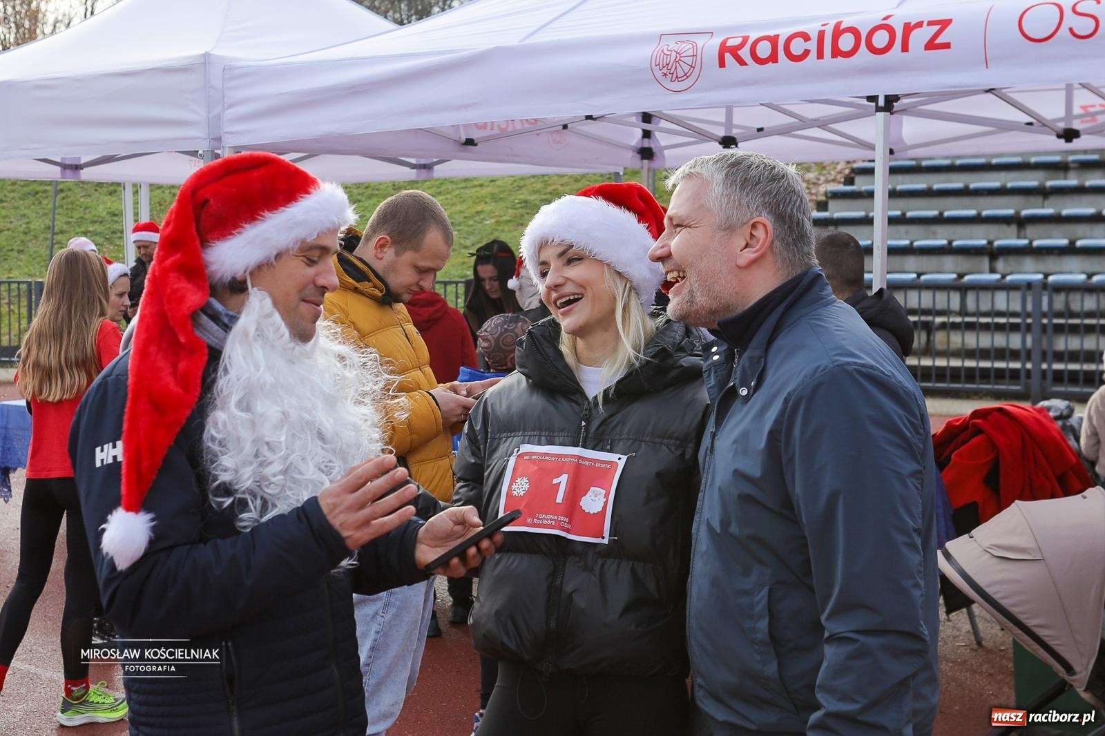 Zdjęcie w galerii na portalu naszraciborz.pl: Bieg Mikołajkowy z Justyną Święty-Ersetic wiadomości z regionu