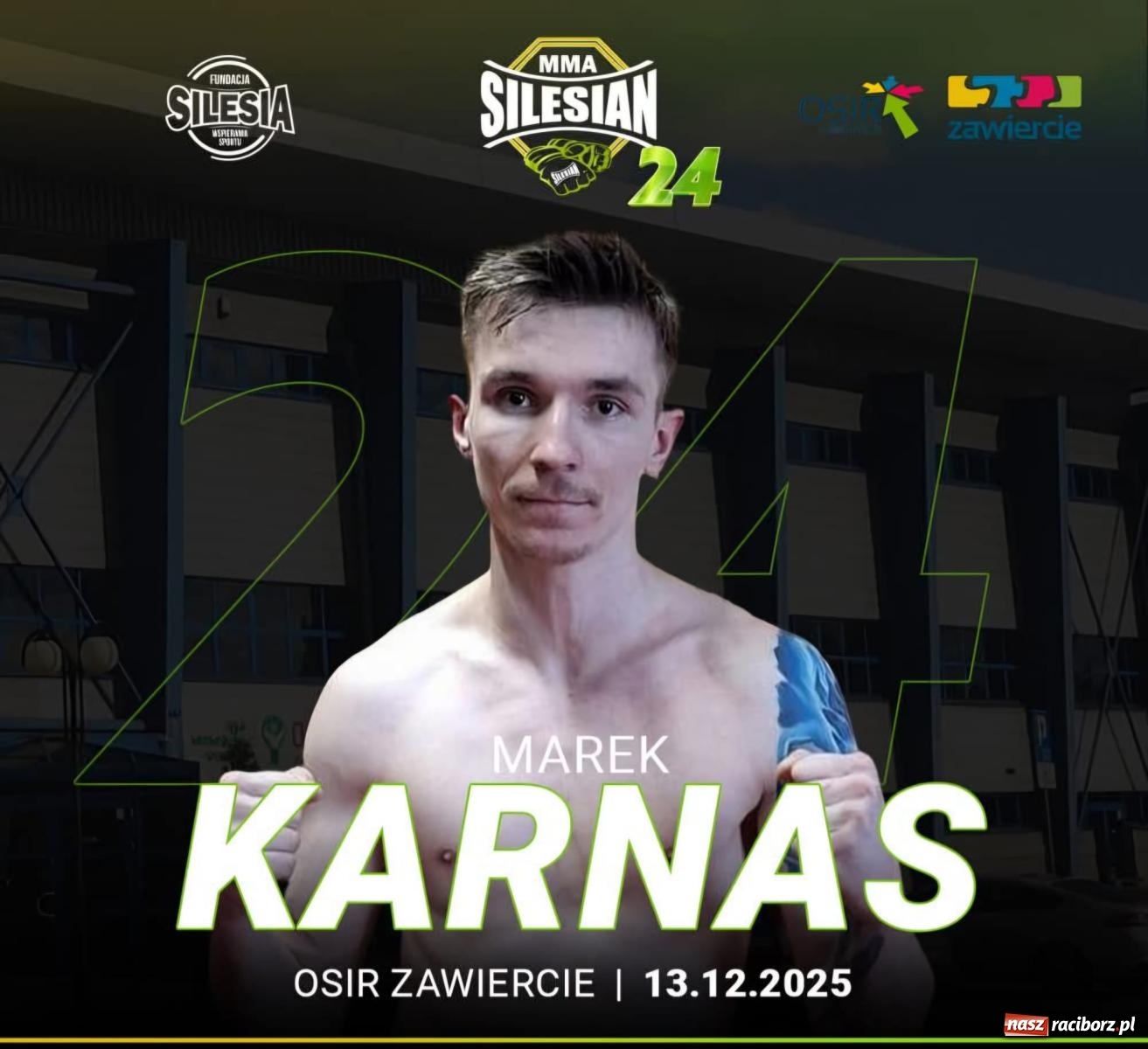 Zdjęcie w galerii na portalu naszraciborz.pl: Raciborzanie na Gali Silesian MMA 24 w Zawierciu wiadomości z regionu