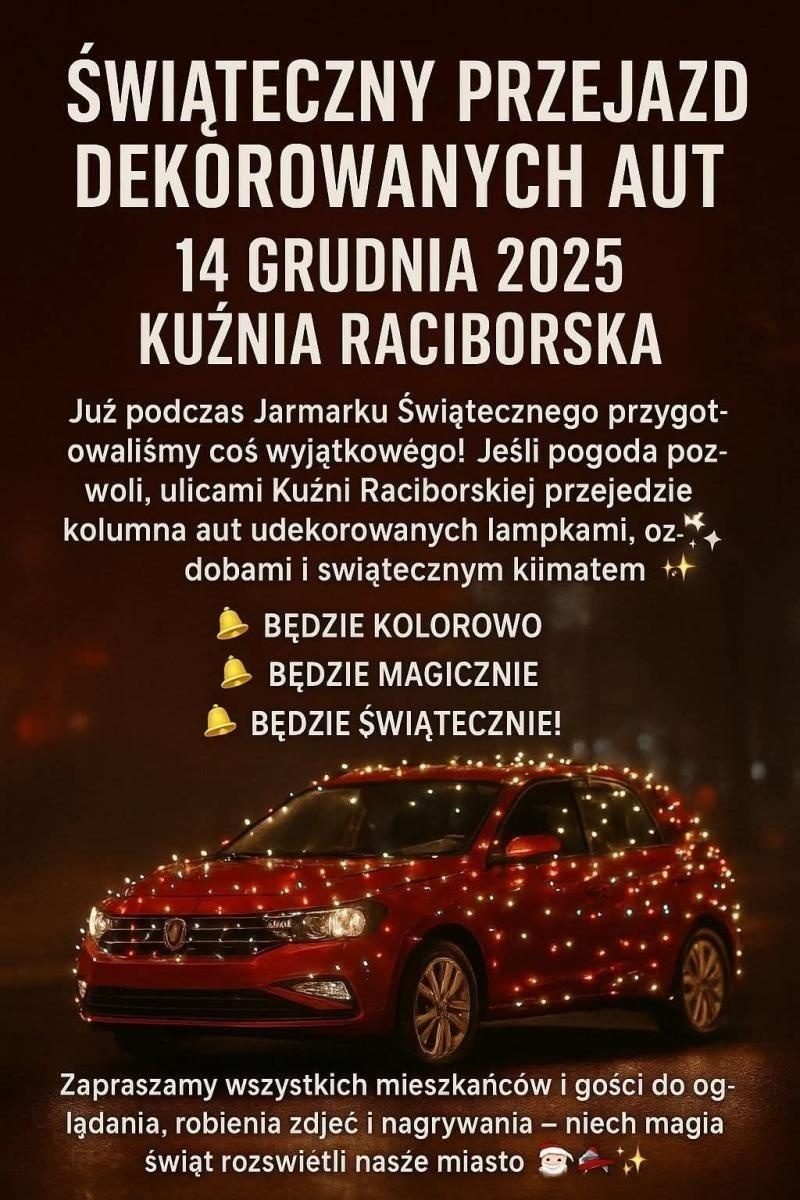 Zdjęcie w galerii na portalu naszraciborz.pl: Jarmark świąteczny i przejazd udekorowanych aut w Kuźni Raciborskiej wiadomości z regionu