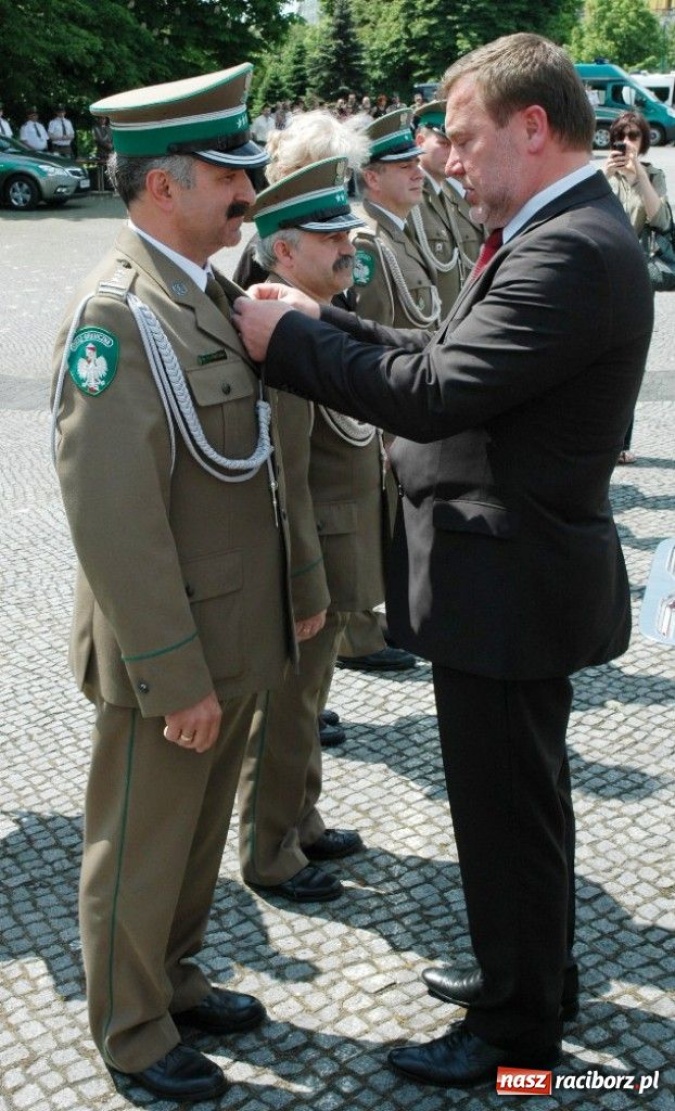 Zdjęcie w galerii na portalu naszraciborz.pl: Śląska Straż Graniczna świętuje wiadomości z regionu