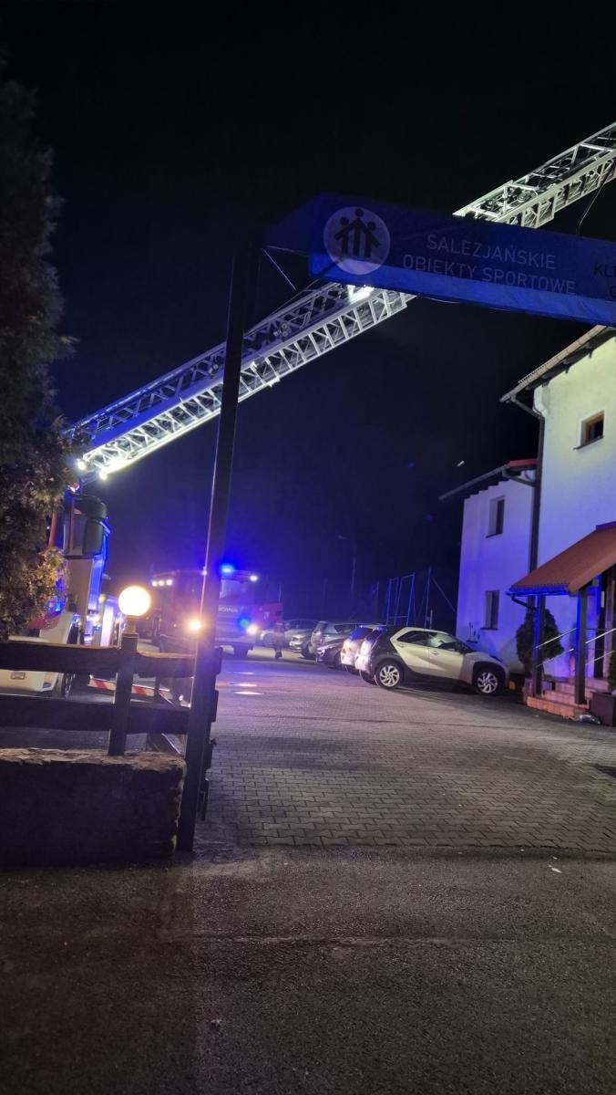 Zdjęcie w galerii na portalu naszraciborz.pl: W Pogrzebieniu paliła się sadza w kominie wiadomości z regionu