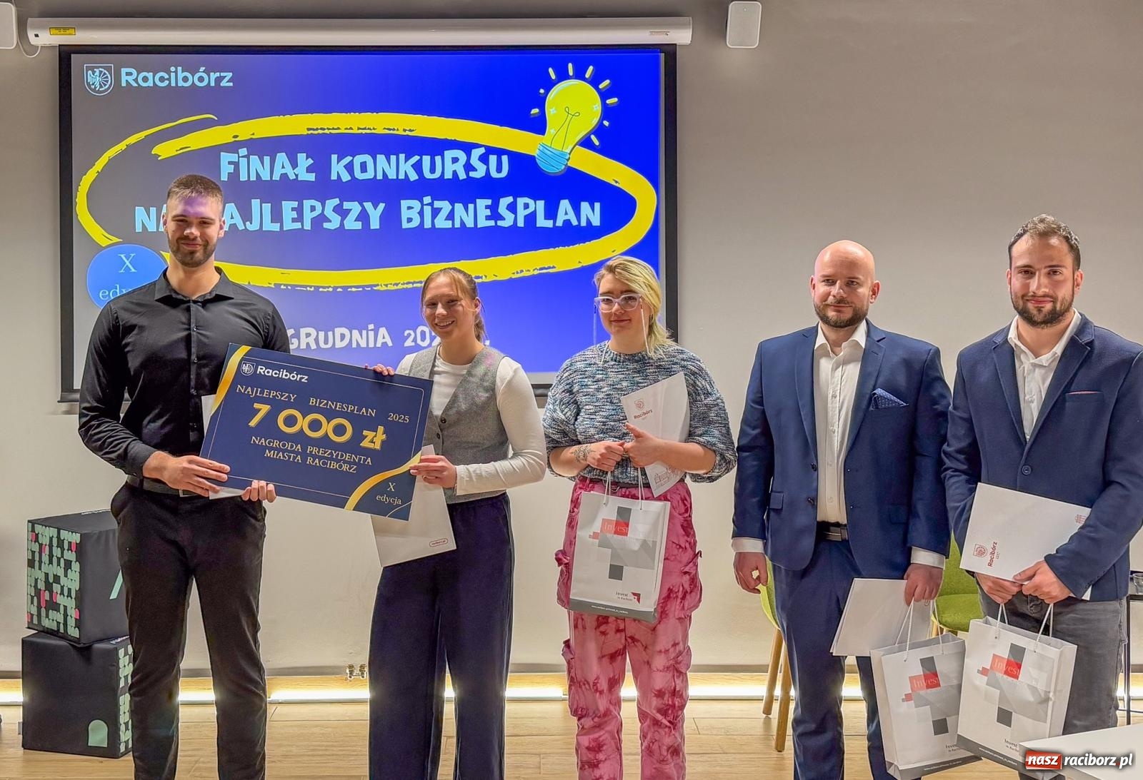 Zdjęcie w galerii na portalu naszraciborz.pl: Wybrano najlepszy raciborski biznesplan. Wygrali studenci ANS [FOTO i WIDEO] wiadomości z regionu