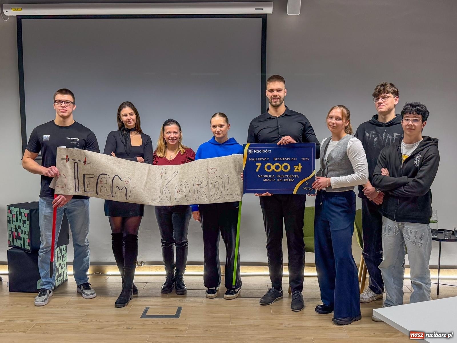 Zdjęcie w galerii na portalu naszraciborz.pl: Wybrano najlepszy raciborski biznesplan. Wygrali studenci ANS [FOTO i WIDEO] wiadomości z regionu