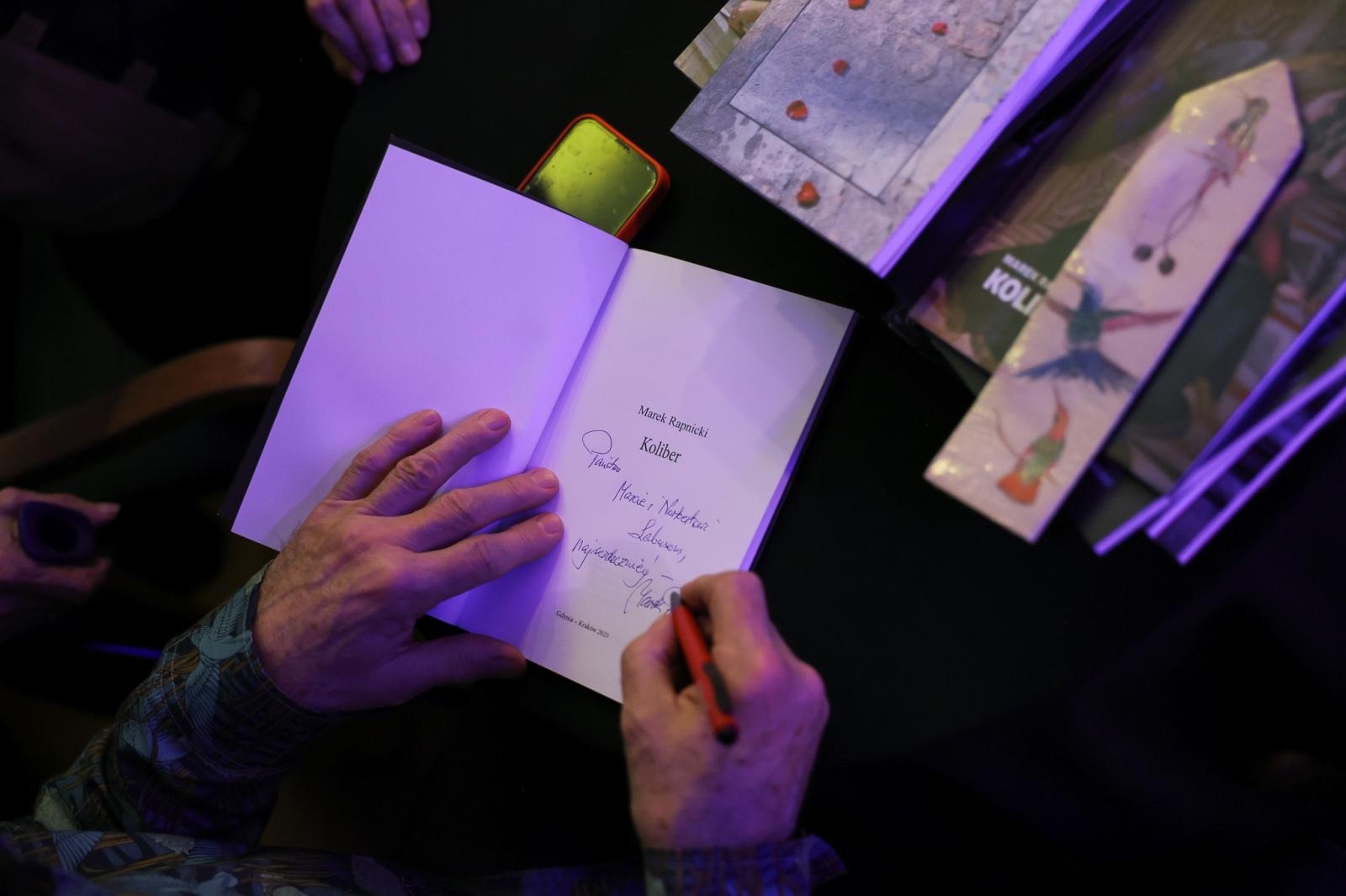 Zdjęcie w galerii na portalu naszraciborz.pl: Wieczór z włoskimi wierszami Marka Rapnickiego wiadomości z regionu