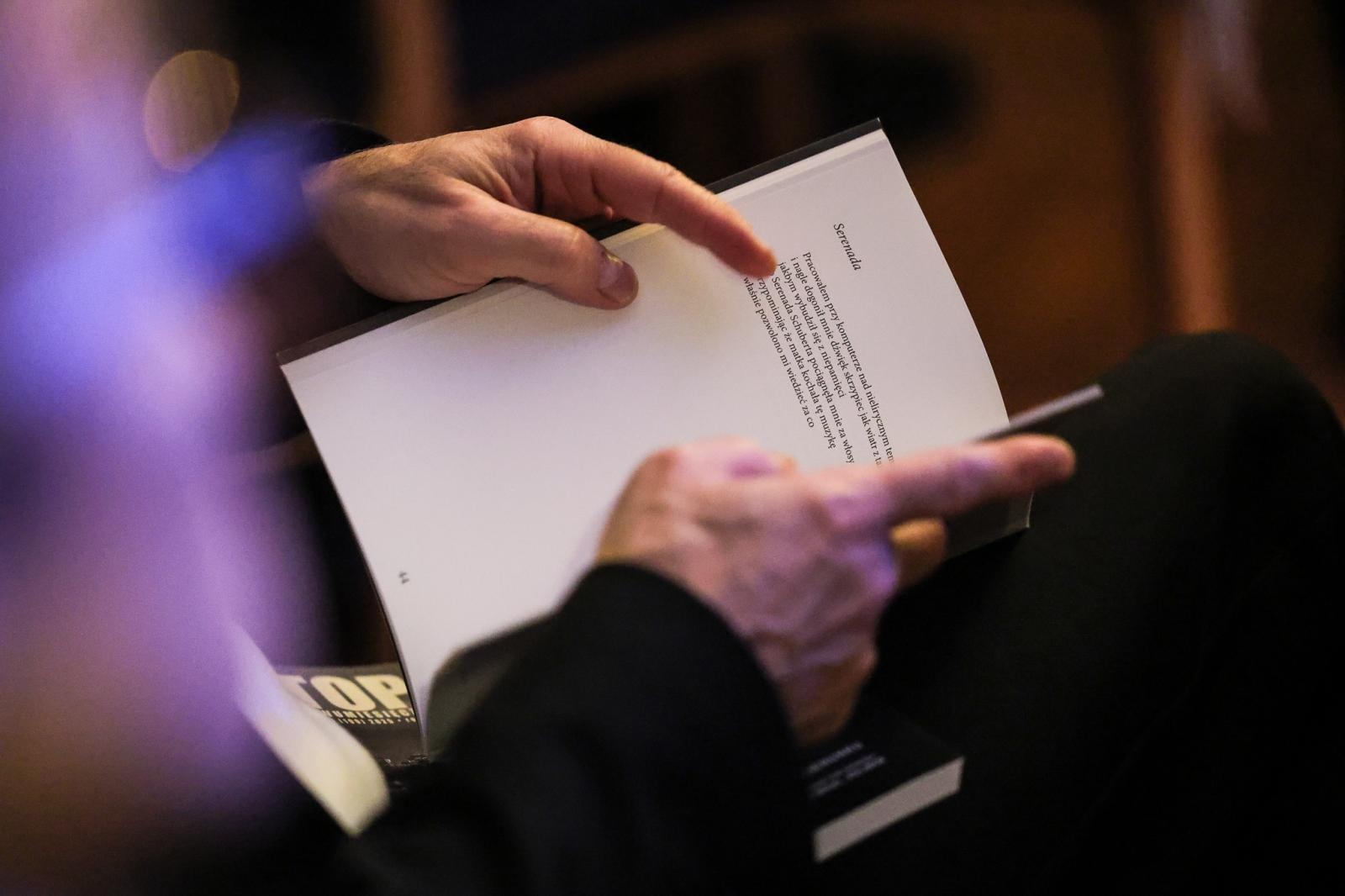 Zdjęcie w galerii na portalu naszraciborz.pl: Wieczór z włoskimi wierszami Marka Rapnickiego wiadomości z regionu