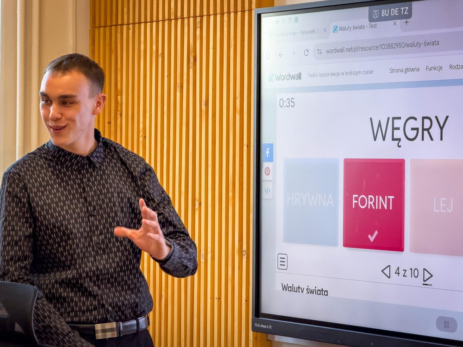 Zdjęcie w galerii na portalu naszraciborz.pl: Mobilny Europejczyk – zielona pracownia otwarta w Ekonomiku wiadomości z regionu