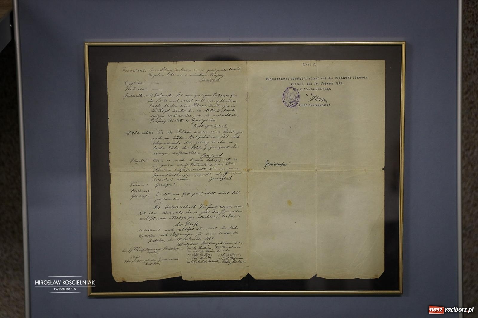 Zdjęcie w galerii na portalu naszraciborz.pl: Jesteśmy z Kasprowicza. Jubileusz 80-lecia I Liceum Ogólnokształcącego w Raciborzu na bis! [FOTO i WIDEO] wiadomości z regionu