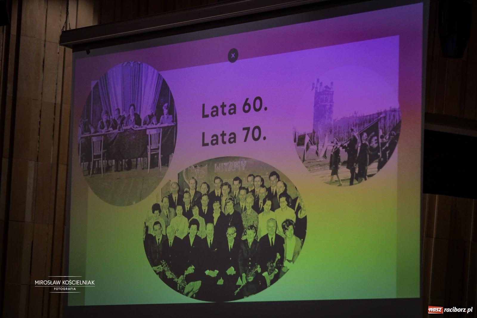 Zdjęcie w galerii na portalu naszraciborz.pl: Jesteśmy z Kasprowicza. Jubileusz 80-lecia I Liceum Ogólnokształcącego w Raciborzu na bis! [FOTO i WIDEO] wiadomości z regionu