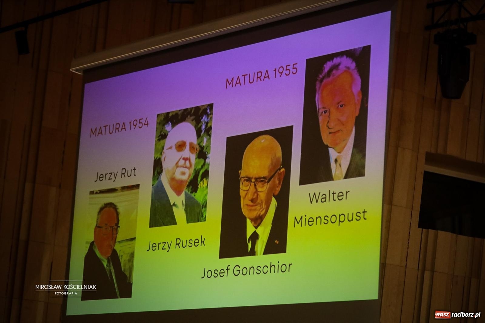 Zdjęcie w galerii na portalu naszraciborz.pl: Jesteśmy z Kasprowicza. Jubileusz 80-lecia I Liceum Ogólnokształcącego w Raciborzu na bis! [FOTO i WIDEO] wiadomości z regionu