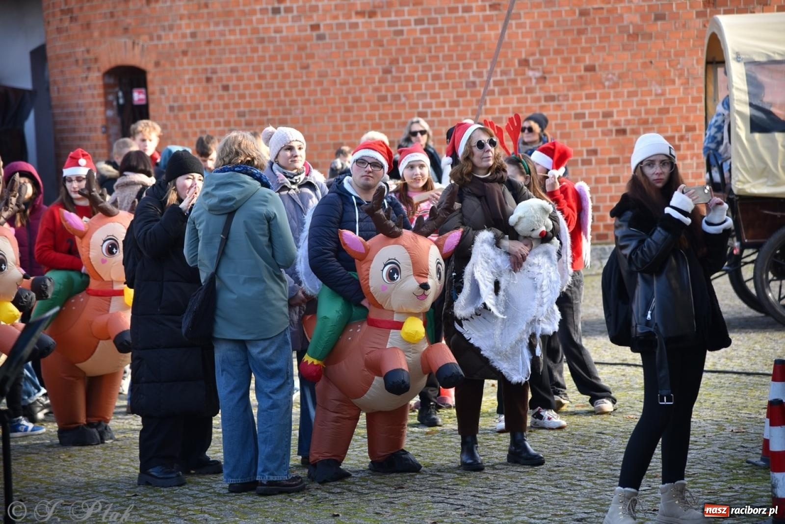 Zdjęcie w galerii na portalu naszraciborz.pl: Bajkowy Zamek Piastowski gościł Pociąg Świątecznych Marzeń [FOTO i WIDEO] wiadomości z regionu