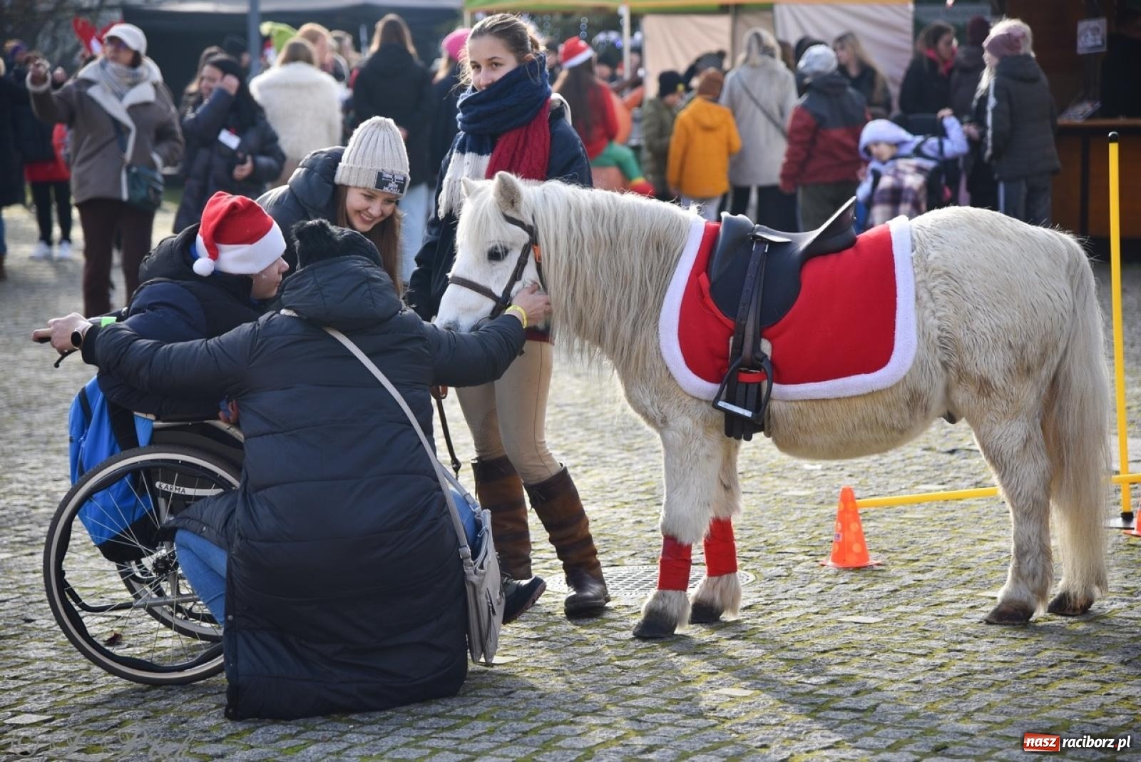 Zdjęcie w galerii na portalu naszraciborz.pl: Bajkowy Zamek Piastowski gościł Pociąg Świątecznych Marzeń [FOTO i WIDEO] wiadomości z regionu