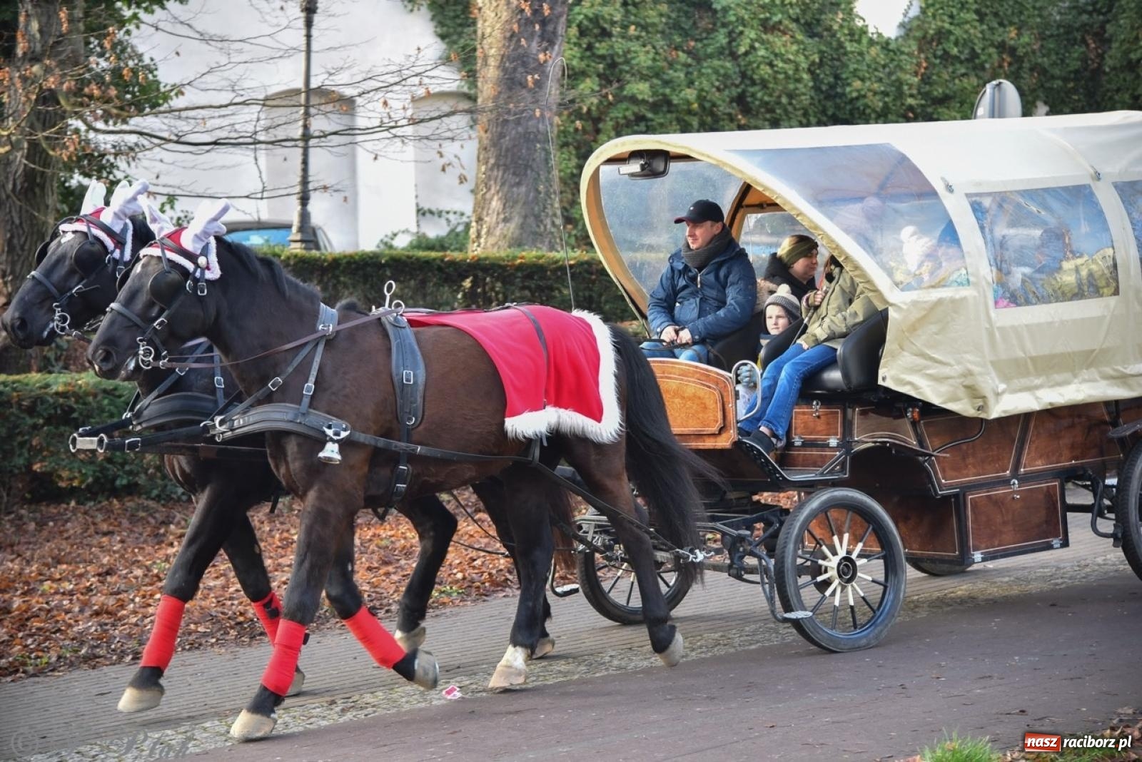 Zdjęcie w galerii na portalu naszraciborz.pl: Bajkowy Zamek Piastowski gościł Pociąg Świątecznych Marzeń [FOTO i WIDEO] wiadomości z regionu