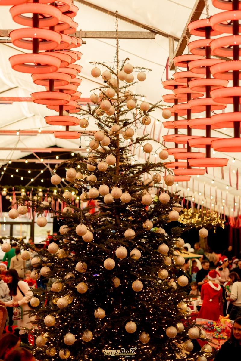 Zdjęcie w galerii na portalu naszraciborz.pl: Pierwsze Mikołajki w AquaBrax. Świąteczna baśń w Szymocicach wiadomości z regionu