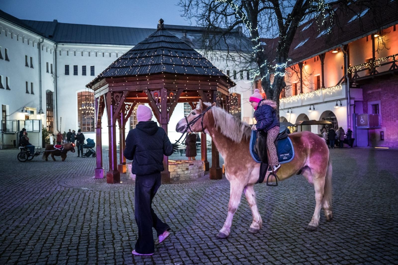Zdjęcie w galerii na portalu naszraciborz.pl: Bajkowy zamek w świątecznej odsłonie. Sobota pełna magii, w niedzielę kolejne atrakcje [FOTO] wiadomości z regionu