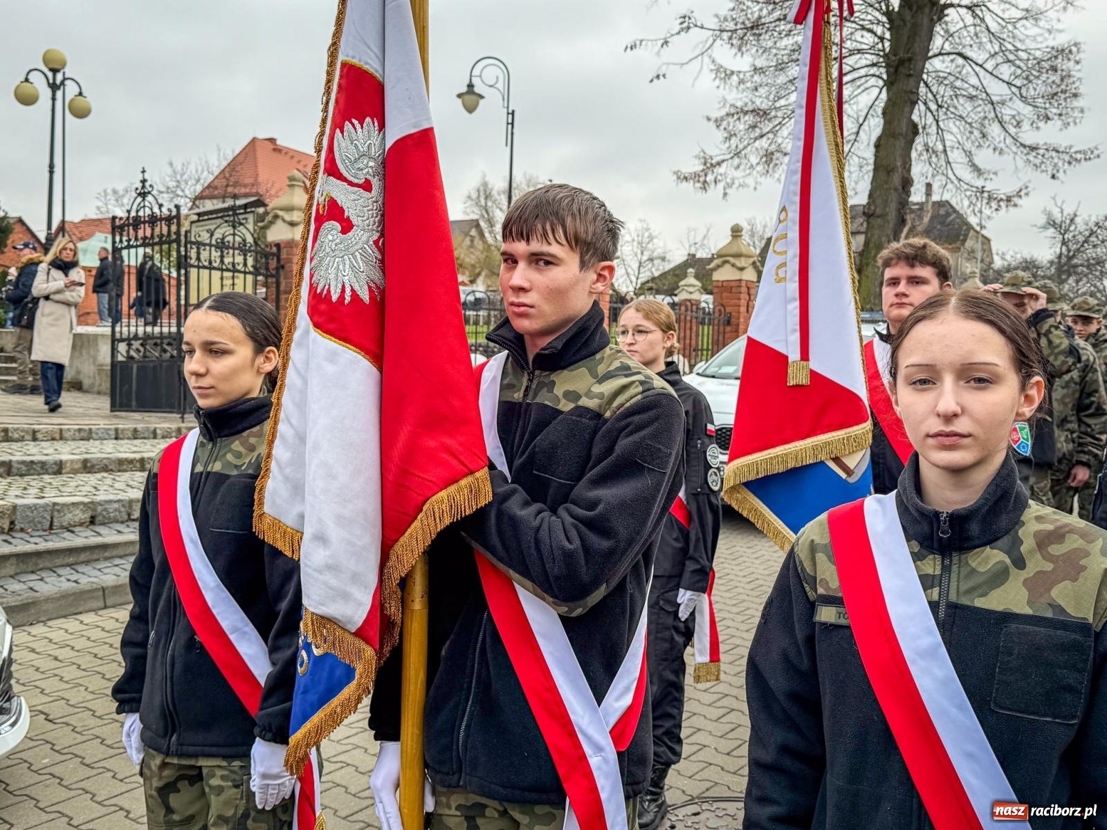 Zdjęcie w galerii na portalu naszraciborz.pl: W Brzeziu upamiętniono polskich policjantów – ofiary zbrodni katyńskiej [FOTO i WIDEO] wiadomości z regionu