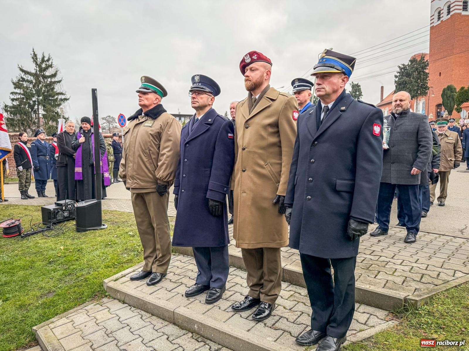 Zdjęcie w galerii na portalu naszraciborz.pl: W Brzeziu upamiętniono polskich policjantów – ofiary zbrodni katyńskiej [FOTO i WIDEO] wiadomości z regionu