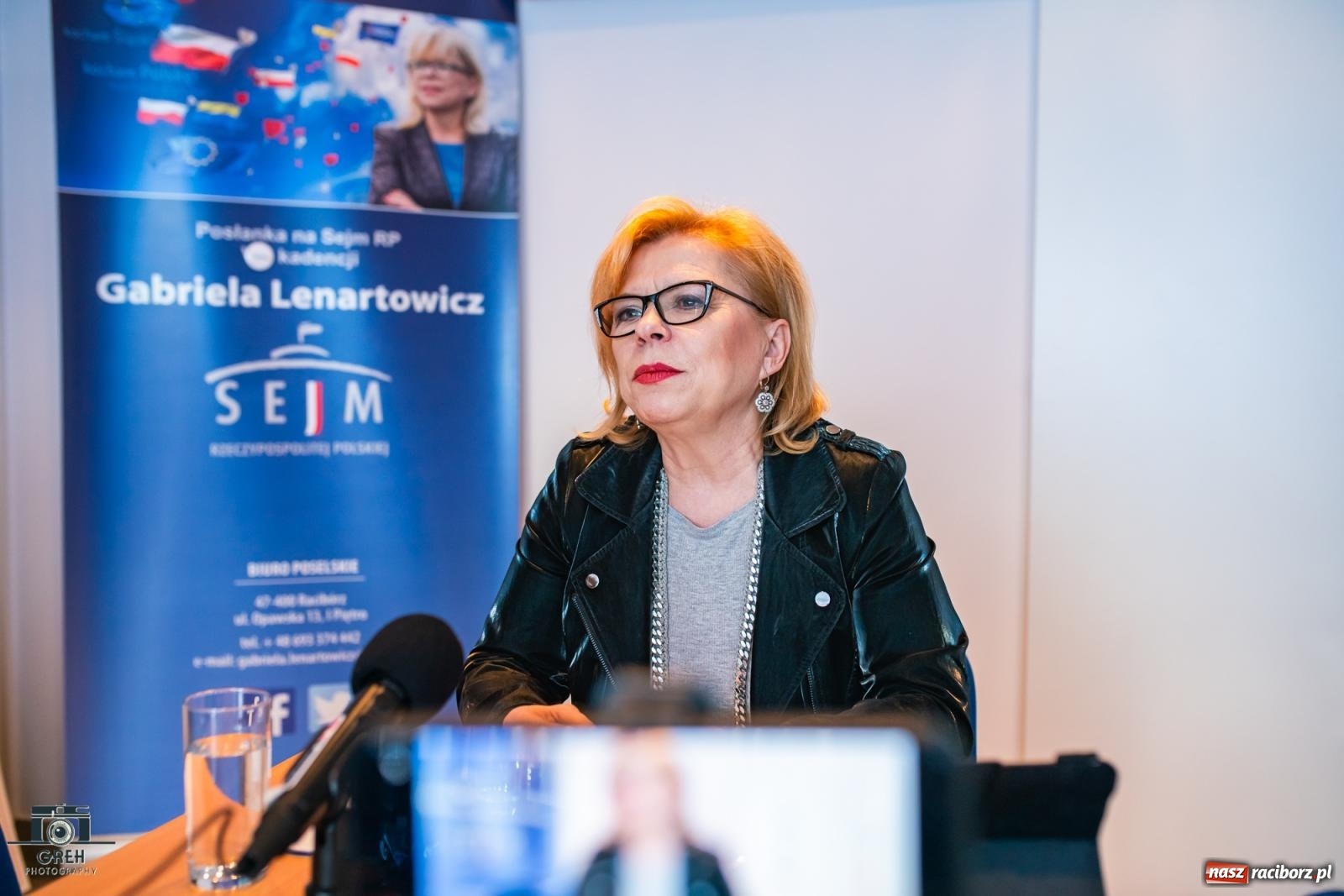 Zdjęcie w galerii na portalu naszraciborz.pl: Pół miliarda na bezpieczeństwo. Briefing posłanki Gabrieli Lenartowicz o obronie cywilnej i sprawach regionu [WIDEO] wiadomości z regionu