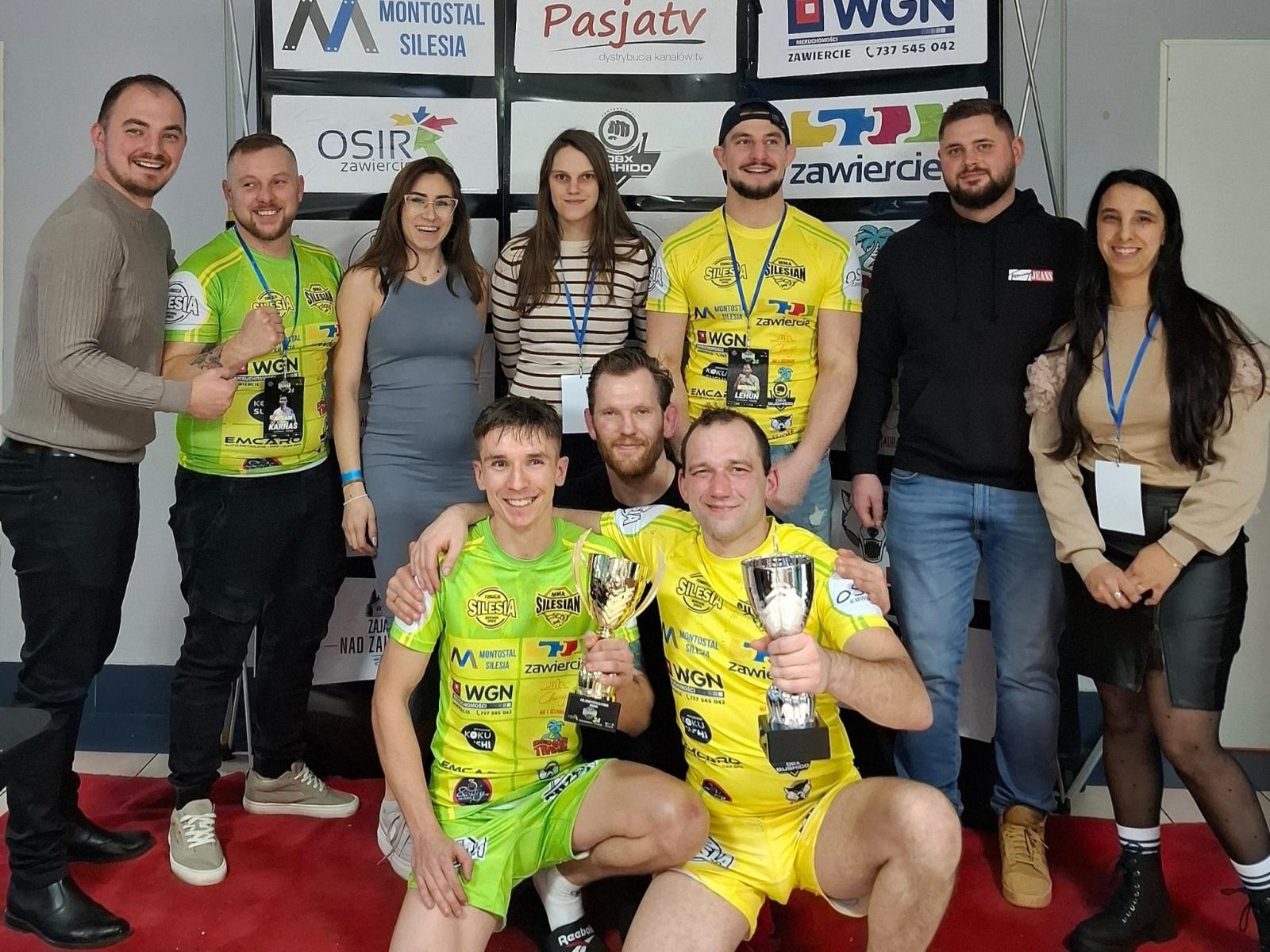 Zdjęcie w galerii na portalu naszraciborz.pl: Debiuty zawodników z Raciborza na gali Silesian MMA 24 w Zawierciu wiadomości z regionu