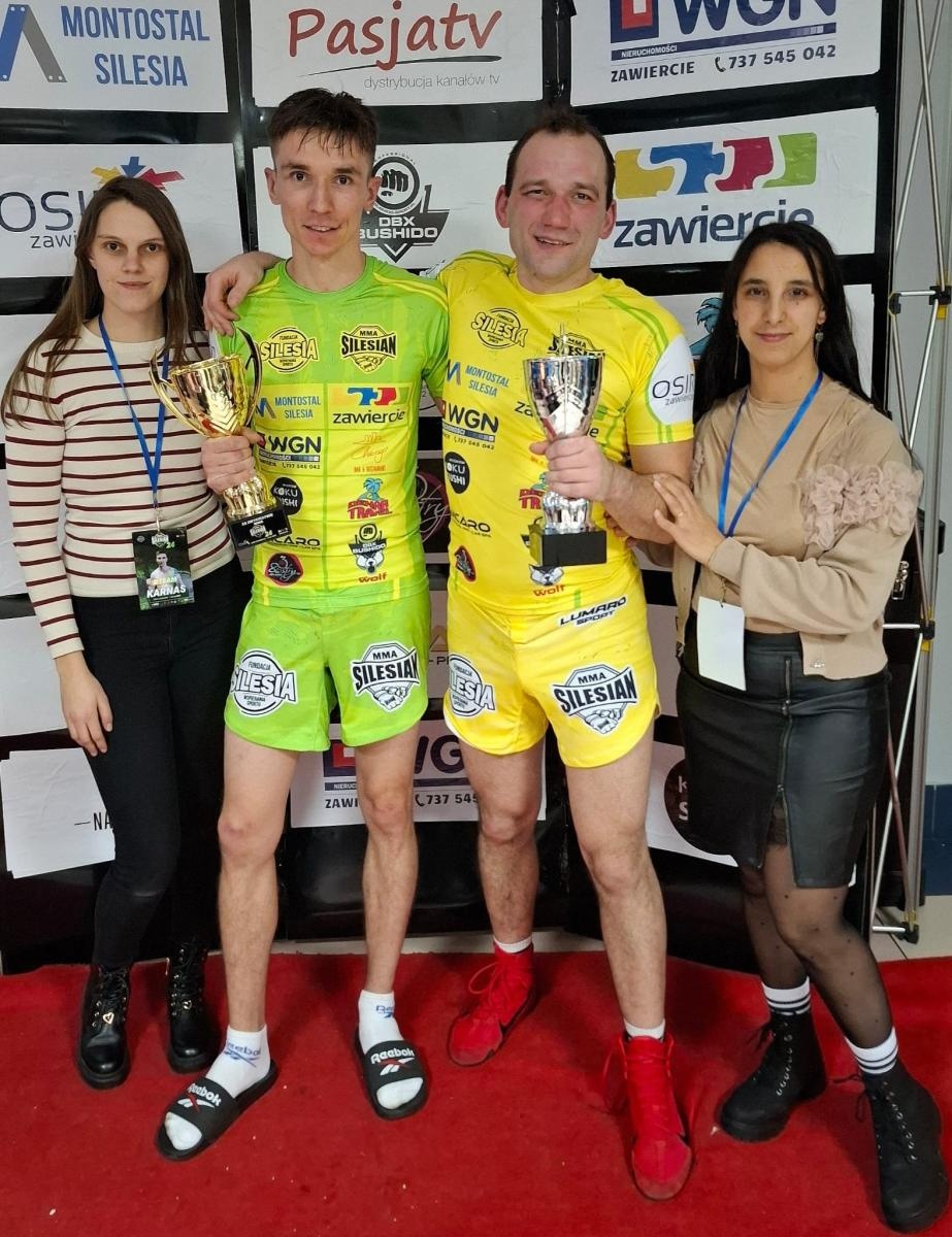 Zdjęcie w galerii na portalu naszraciborz.pl: Debiuty zawodników z Raciborza na gali Silesian MMA 24 w Zawierciu wiadomości z regionu
