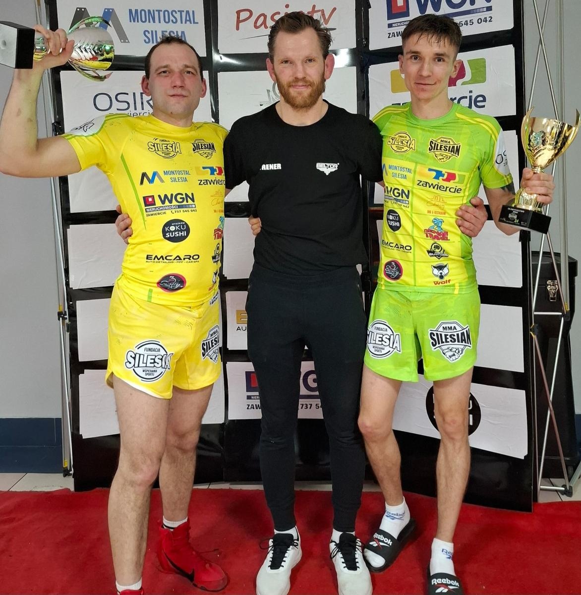 Zdjęcie w galerii na portalu naszraciborz.pl: Debiuty zawodników z Raciborza na gali Silesian MMA 24 w Zawierciu wiadomości z regionu