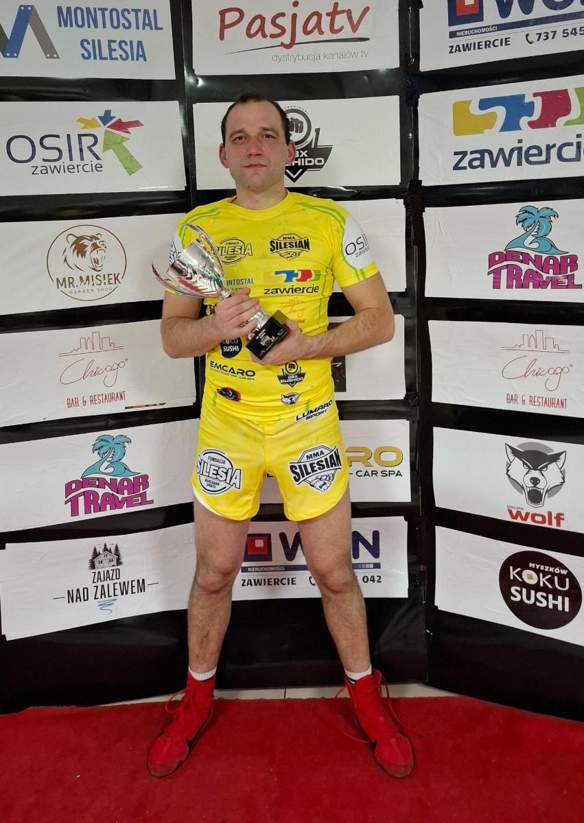 Zdjęcie w galerii na portalu naszraciborz.pl: Debiuty zawodników z Raciborza na gali Silesian MMA 24 w Zawierciu wiadomości z regionu