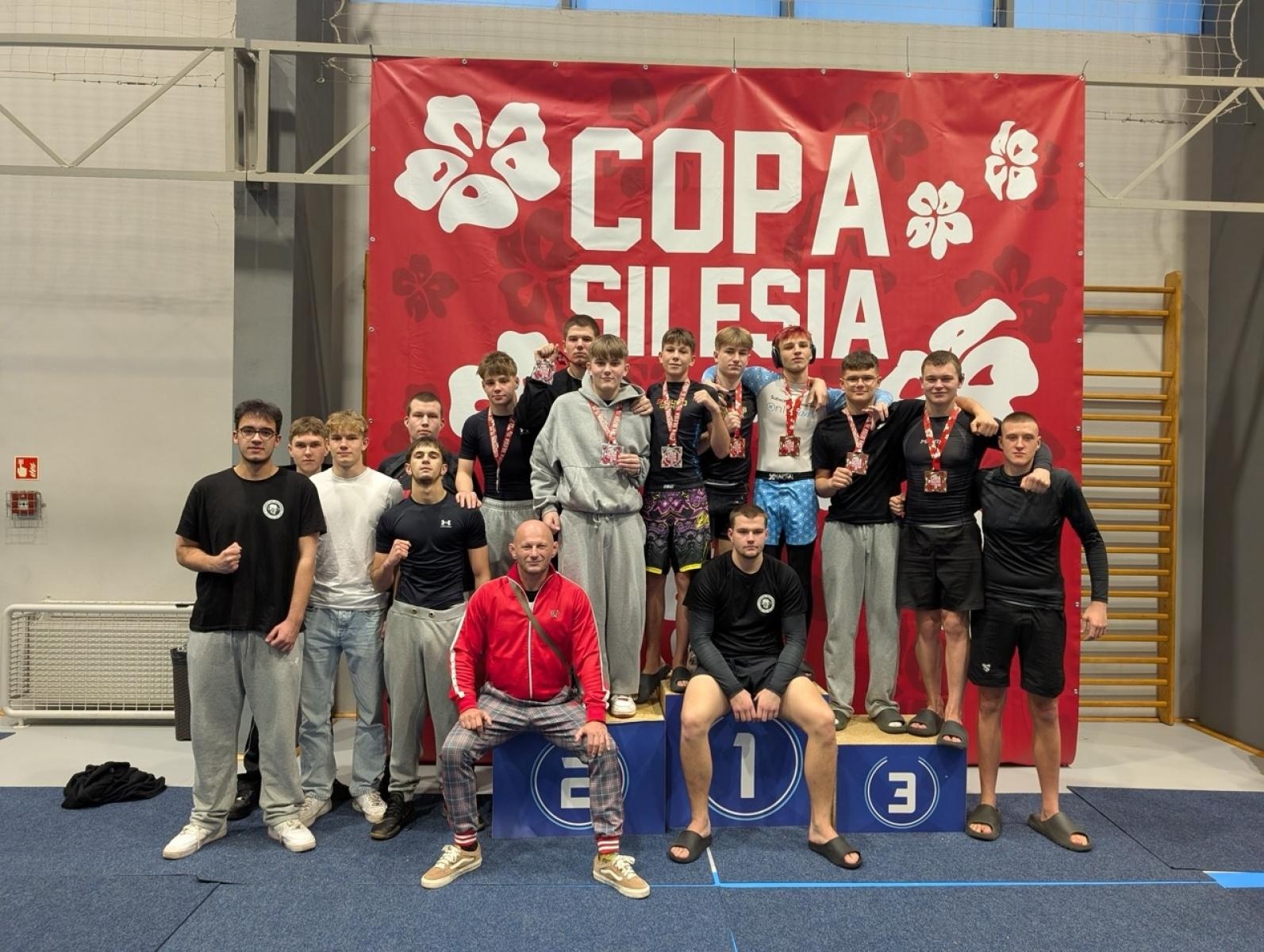 Zdjęcie w galerii na portalu naszraciborz.pl: Zawodnicy Klubu Sportów Walki Łamator z sukcesami na Copa Silesia 11 w Gliwicach wiadomości z regionu
