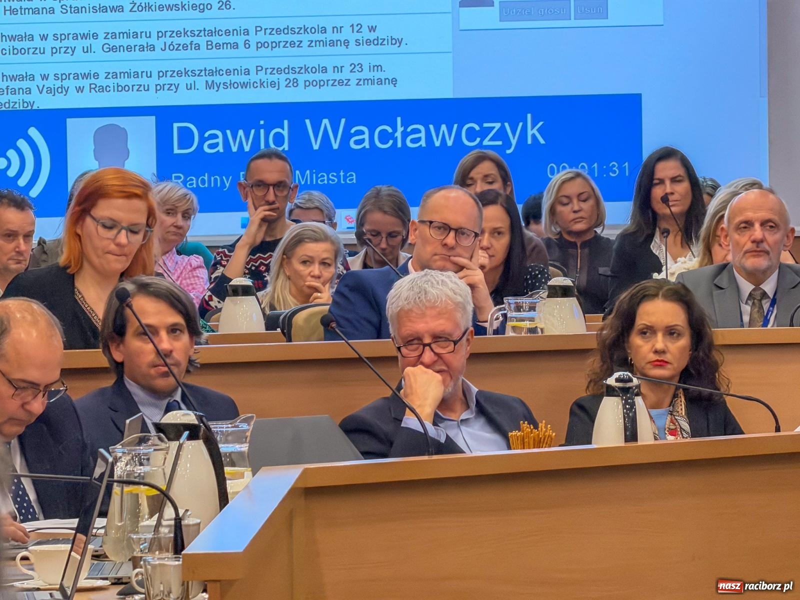 Zdjęcie w galerii na portalu naszraciborz.pl: Polowy i Fita powiedzieli STOP. Zmiany w oświacie wstrzymane, sesja bez kworum wiadomości z regionu