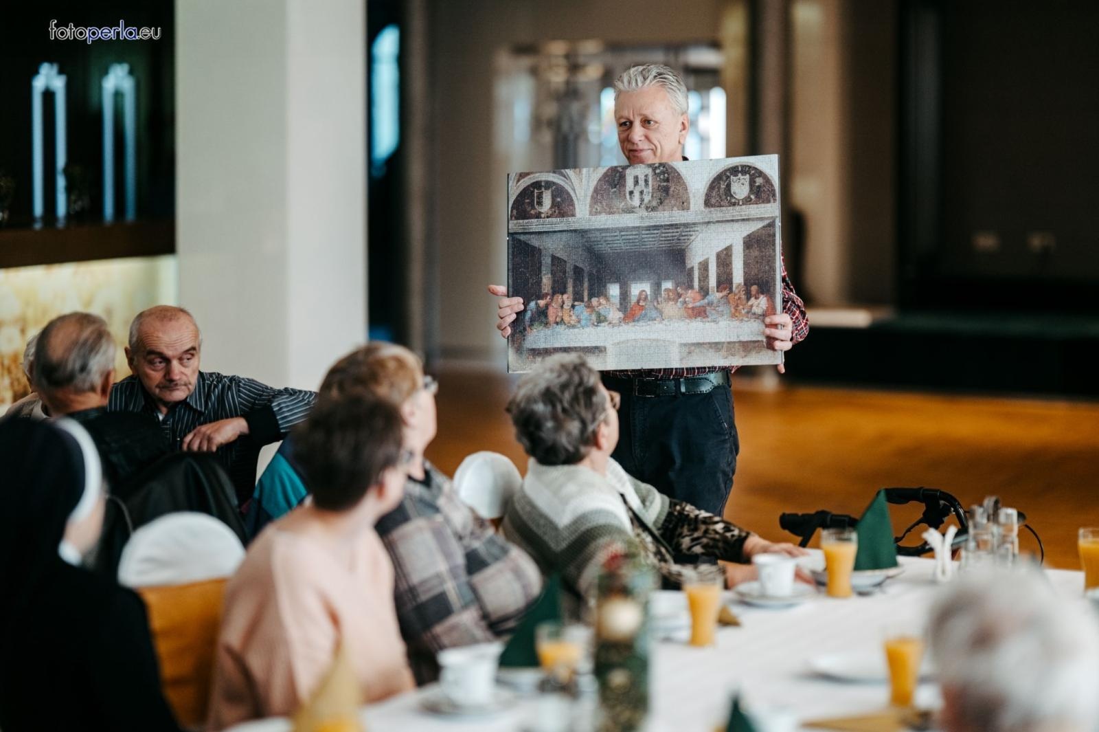 Zdjęcie w galerii na portalu naszraciborz.pl: Świąteczne spotkanie opłatkowe dla mieszkańców Gminy Krzanowice wiadomości z regionu