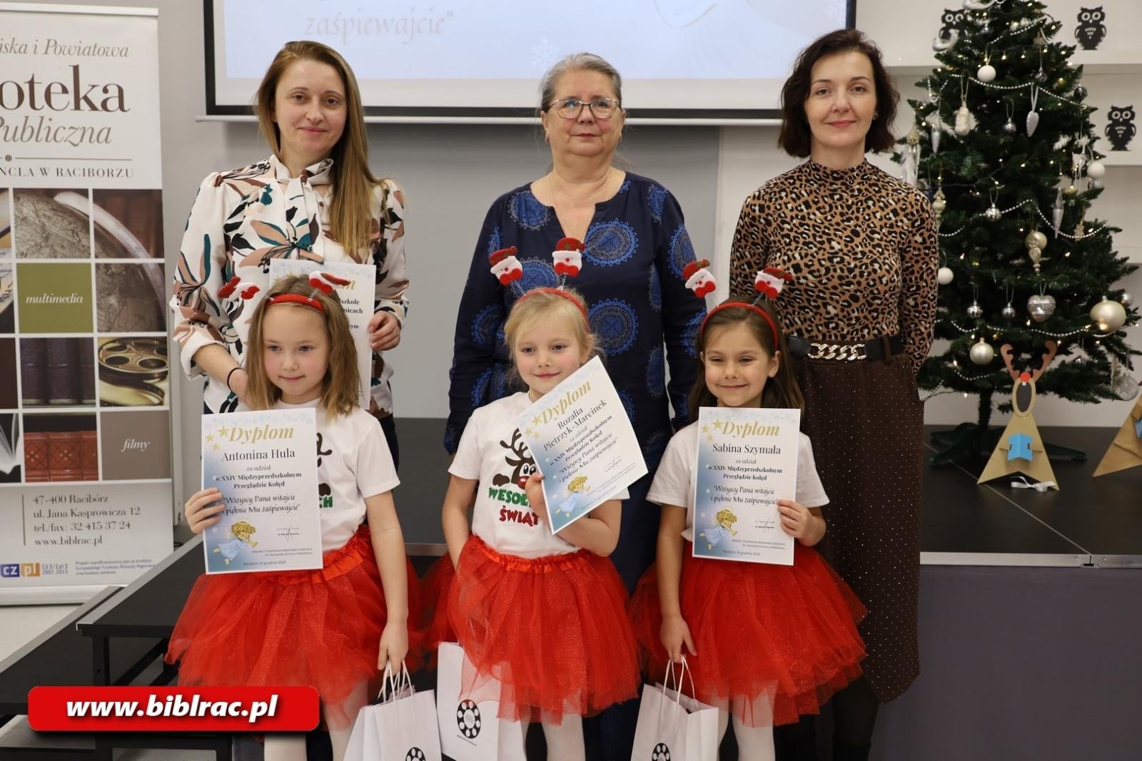 Zdjęcie w galerii na portalu naszraciborz.pl: Hej kolęda, kolęda! XXIV Międzyprzedszkolny Przegląd Kolęd w bibliotece wiadomości z regionu