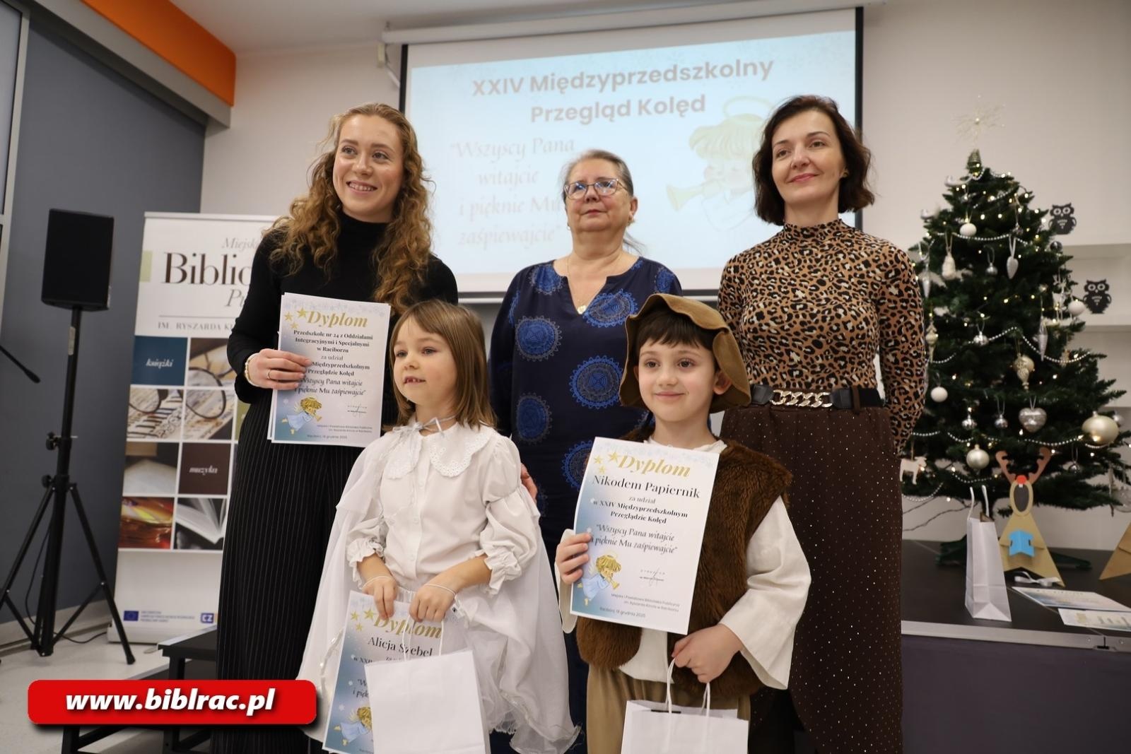 Zdjęcie w galerii na portalu naszraciborz.pl: Hej kolęda, kolęda! XXIV Międzyprzedszkolny Przegląd Kolęd w bibliotece wiadomości z regionu