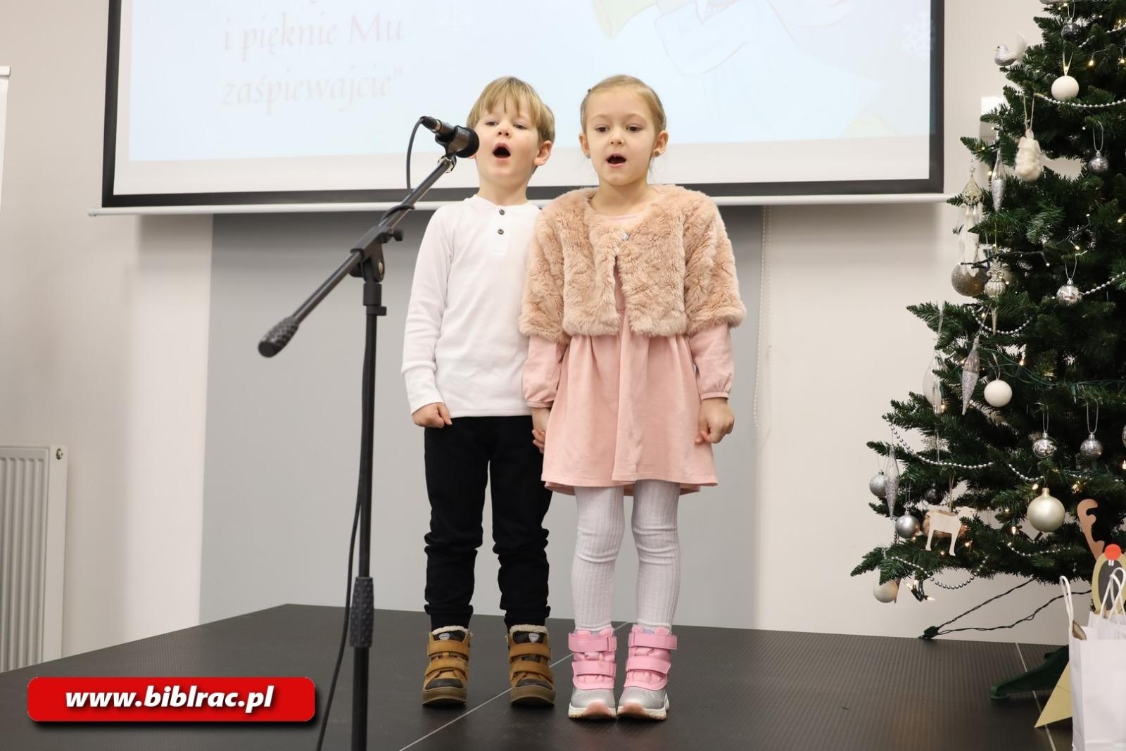 Zdjęcie w galerii na portalu naszraciborz.pl: Hej kolęda, kolęda! XXIV Międzyprzedszkolny Przegląd Kolęd w bibliotece wiadomości z regionu