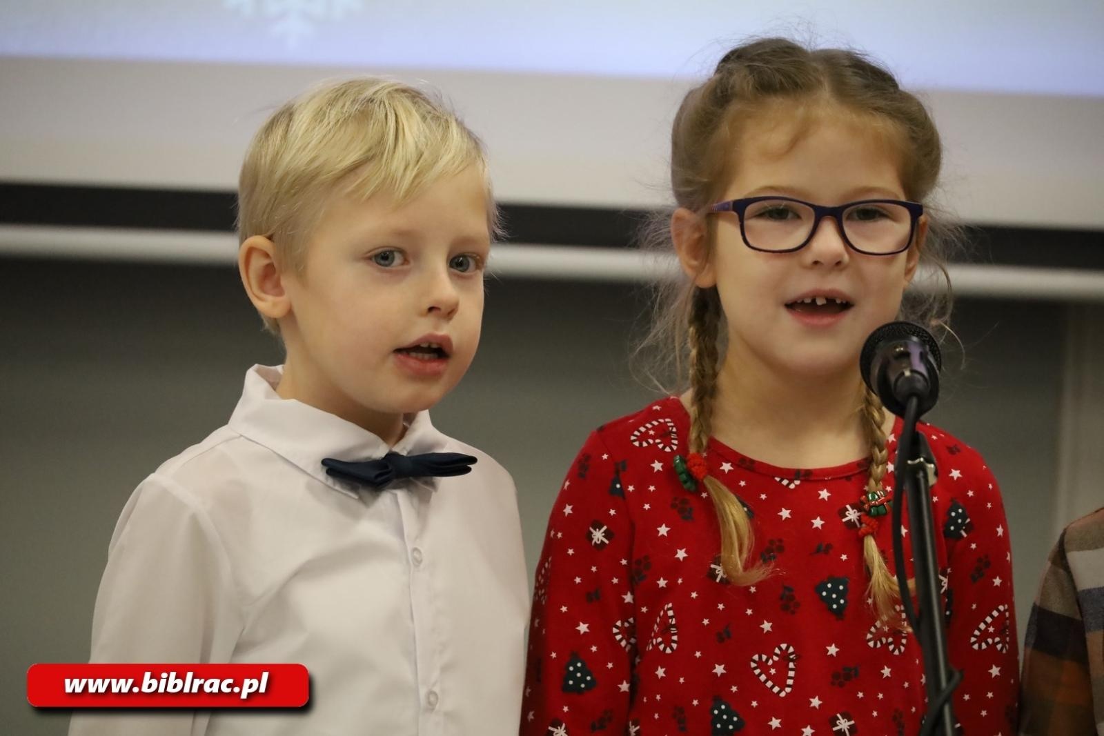 Zdjęcie w galerii na portalu naszraciborz.pl: Hej kolęda, kolęda! XXIV Międzyprzedszkolny Przegląd Kolęd w bibliotece wiadomości z regionu