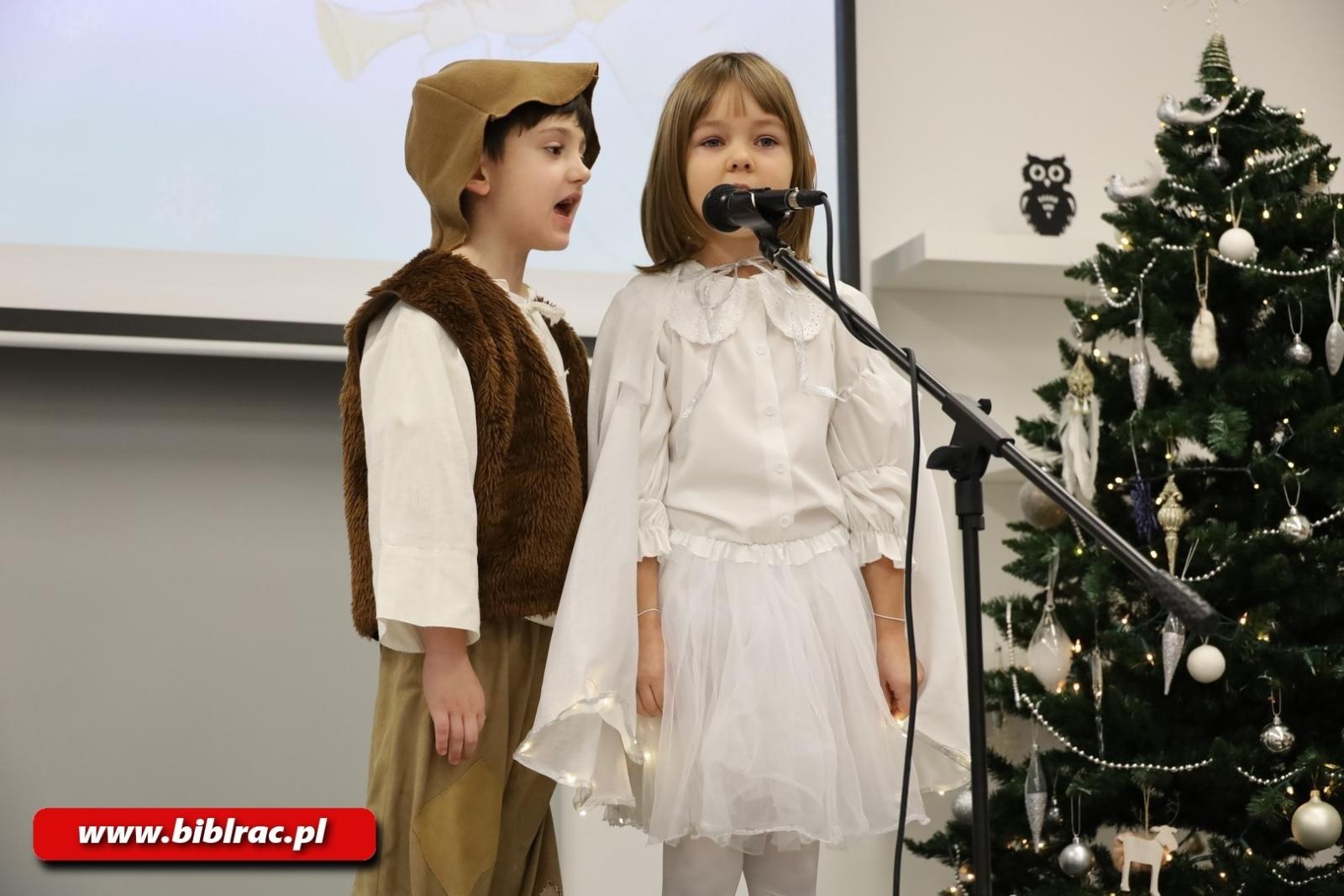 Zdjęcie w galerii na portalu naszraciborz.pl: Hej kolęda, kolęda! XXIV Międzyprzedszkolny Przegląd Kolęd w bibliotece wiadomości z regionu