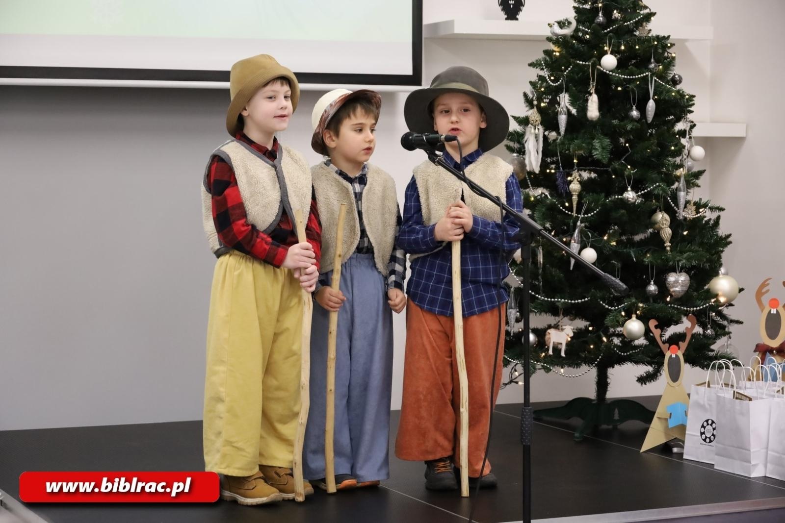 Zdjęcie w galerii na portalu naszraciborz.pl: Hej kolęda, kolęda! XXIV Międzyprzedszkolny Przegląd Kolęd w bibliotece wiadomości z regionu