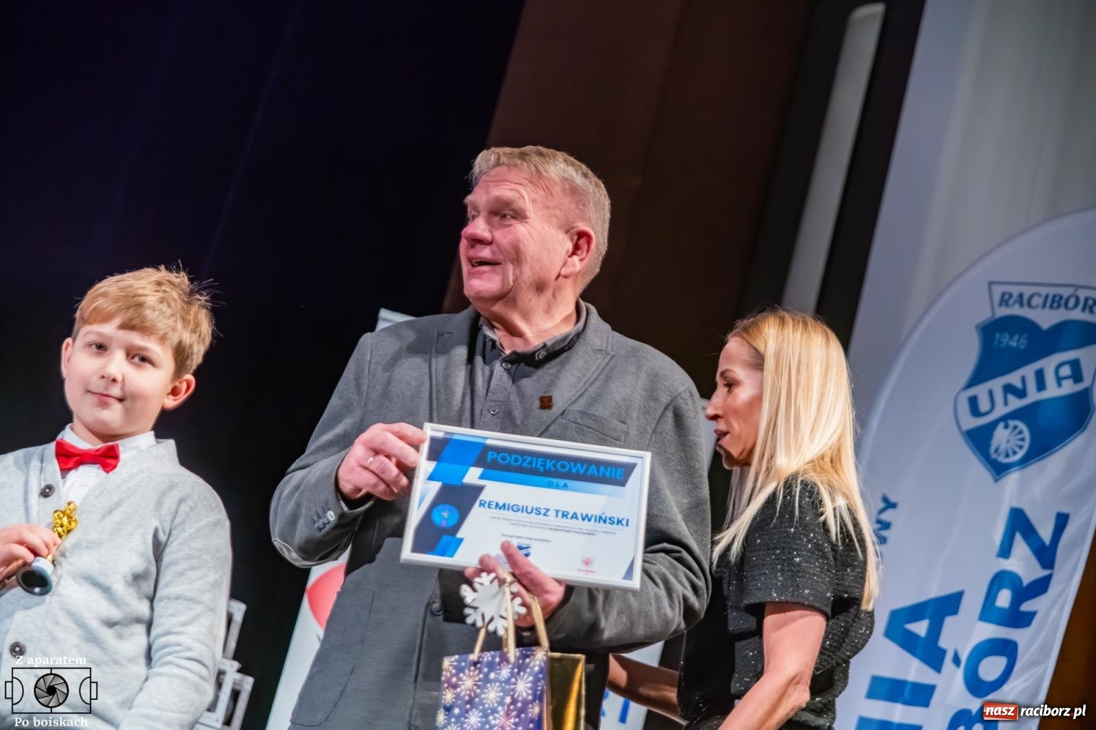 Zdjęcie w galerii na portalu naszraciborz.pl: Pierwsza gala sportowa Unii Racibórz w RCK. Nagrody, podziękowania i wzruszające pożegnania [FOTO i WIDEO] wiadomości z regionu
