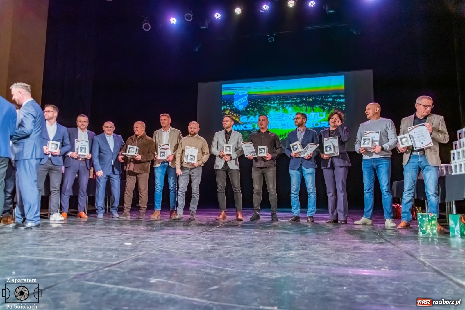 Zdjęcie w galerii na portalu naszraciborz.pl: Pierwsza gala sportowa Unii Racibórz w RCK. Nagrody, podziękowania i wzruszające pożegnania [FOTO i WIDEO] wiadomości z regionu