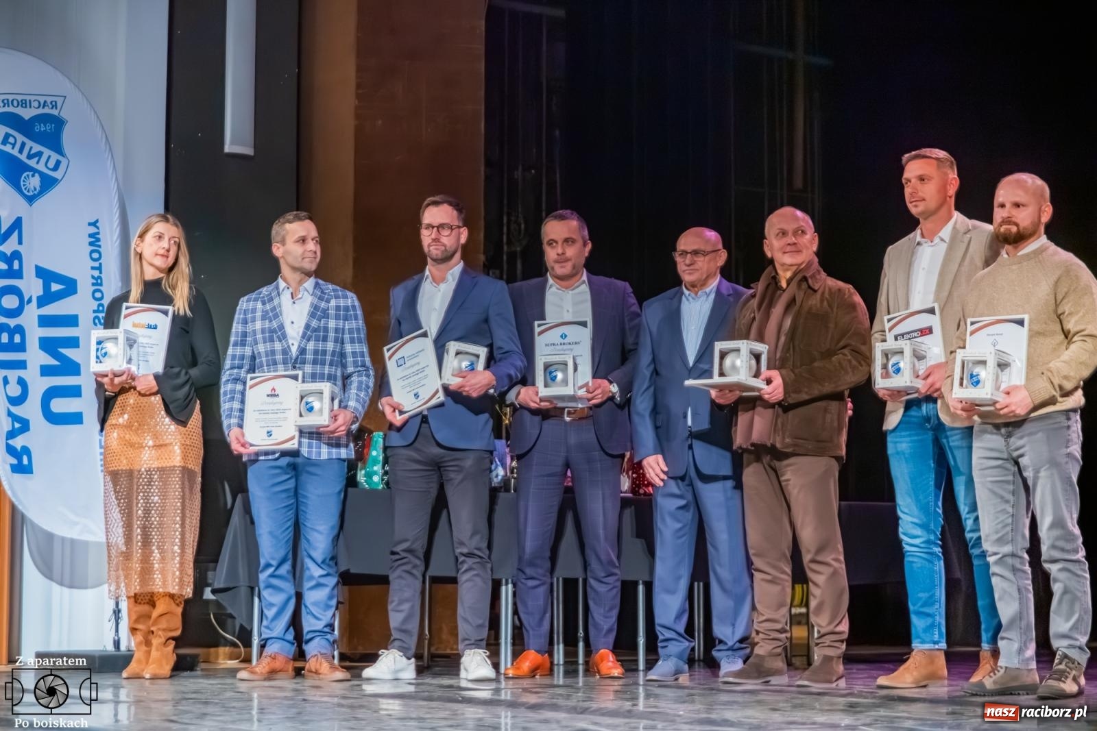 Zdjęcie w galerii na portalu naszraciborz.pl: Pierwsza gala sportowa Unii Racibórz w RCK. Nagrody, podziękowania i wzruszające pożegnania [FOTO i WIDEO] wiadomości z regionu